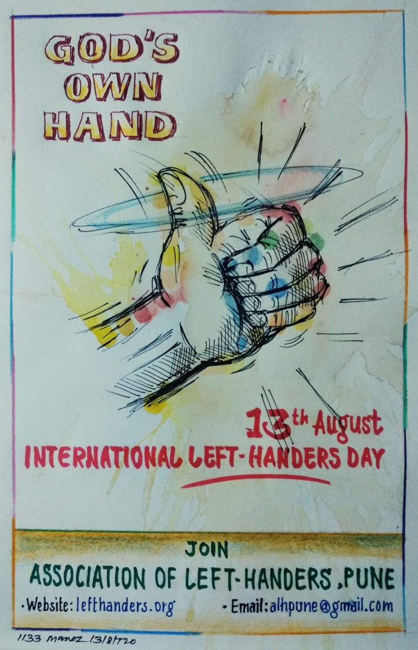 God's Own Hand - International Left-Handers Day